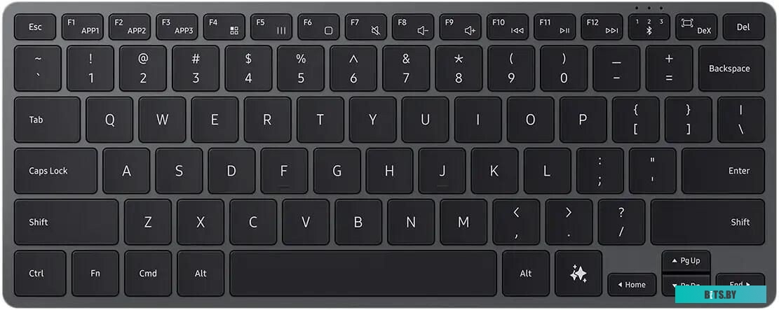 Клавиатура Samsung Smart Keyboard черный slim Multimedia (EJ-B7800UBRGRU) EJ-B7800UBRGRU