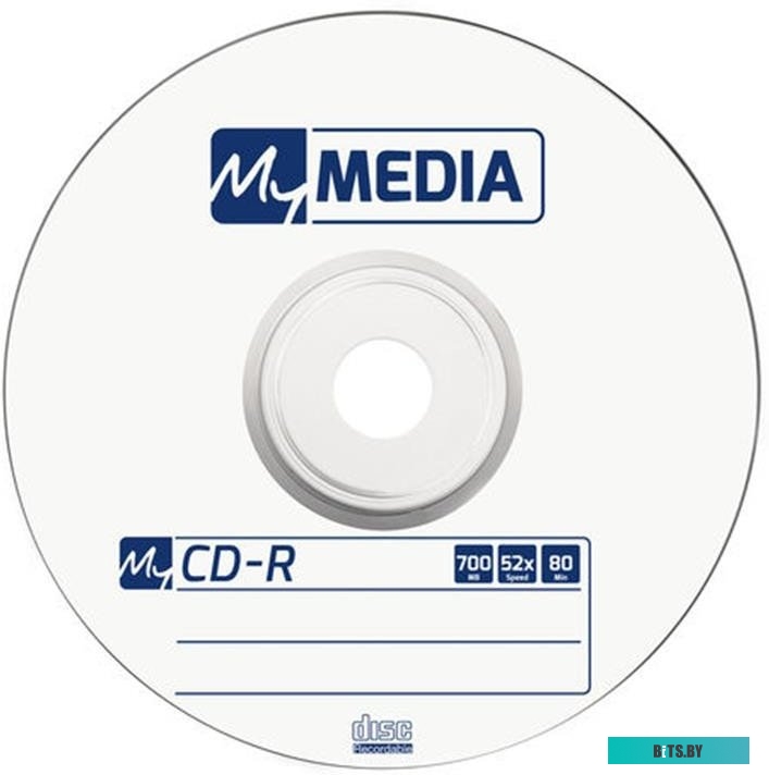 Оптический диск CD-R MyMedia 700Mb 52x 69201 (50 шт.)