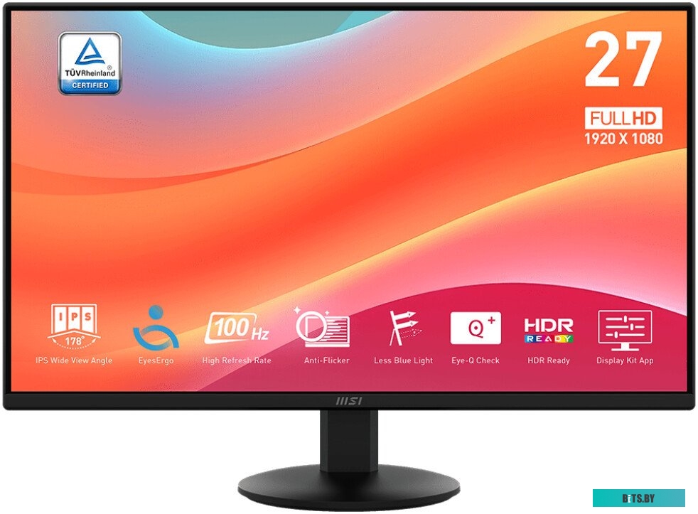 Монитор MSI PRO MP272L 27 9S6-3PD6CT-008-NC1