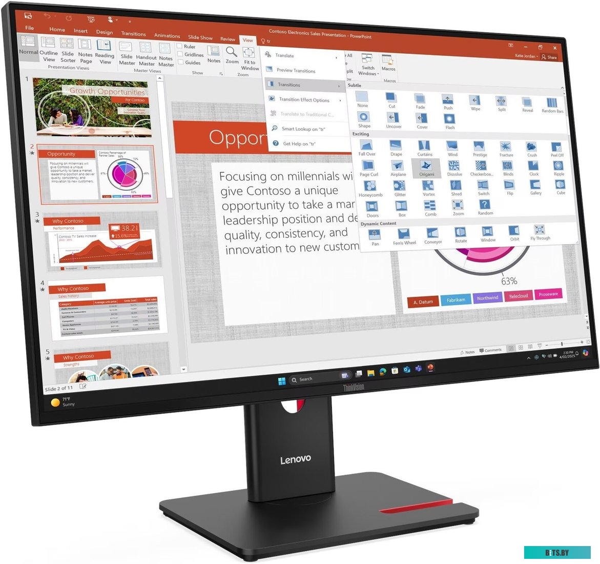 Lenovo ThinkVision T27-40 64A5MAT6EU 64A5MAT6EU