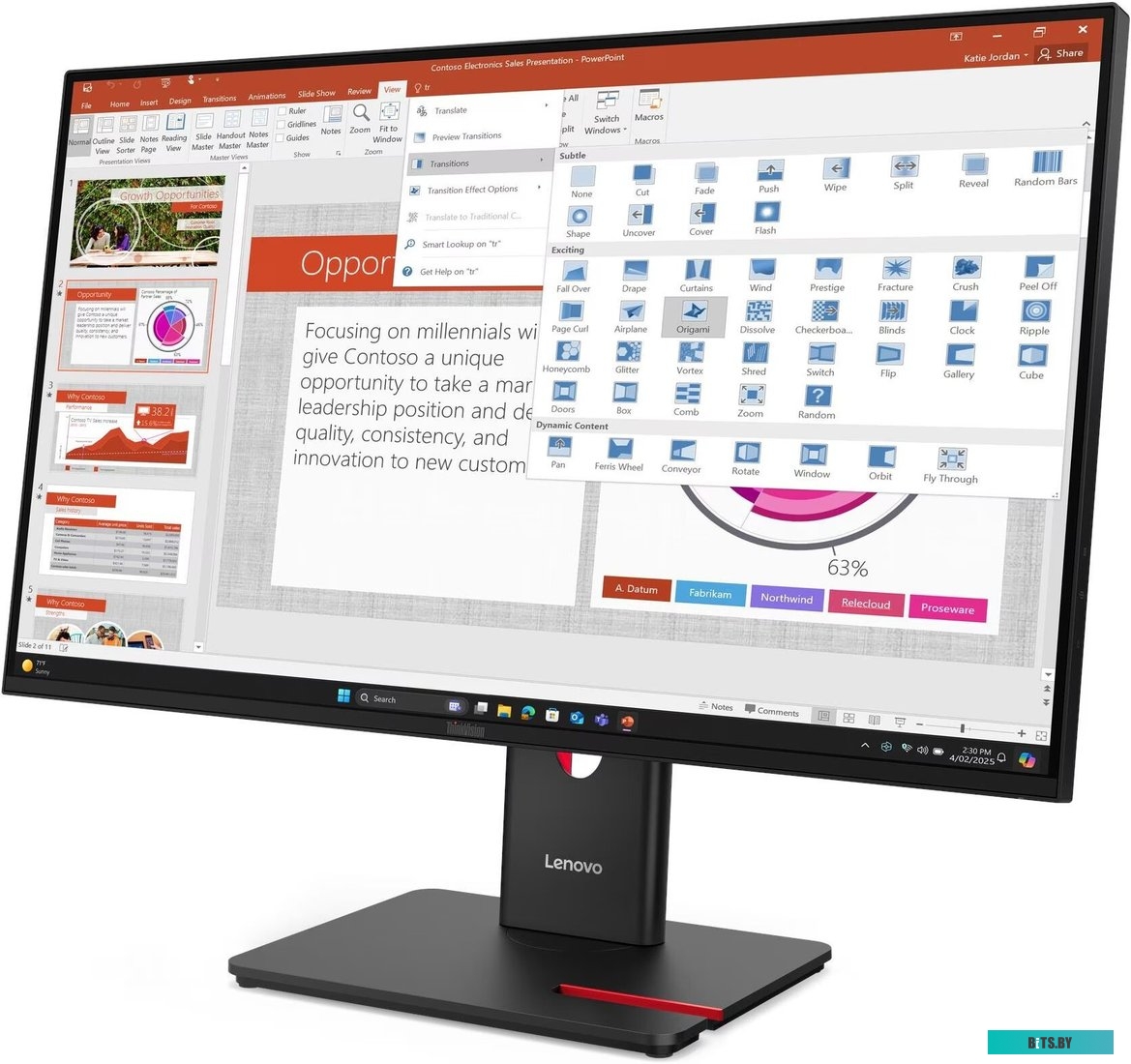 Lenovo ThinkVision T27-40 64A5MAT6EU 64A5MAT6EU