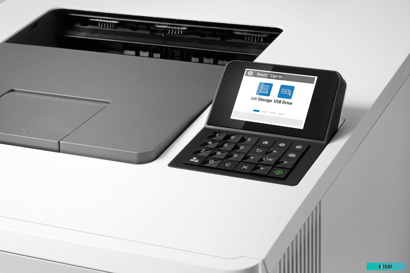 3PZ95A#B19 Принтер HP Color LaserJet Enterprise M455dn (A4, 600x600 dpi, 27(27)ppm, 1,25Gb, 2trays 50+250, Duplex, USB/GigEth, cart. in box B 2400, CM