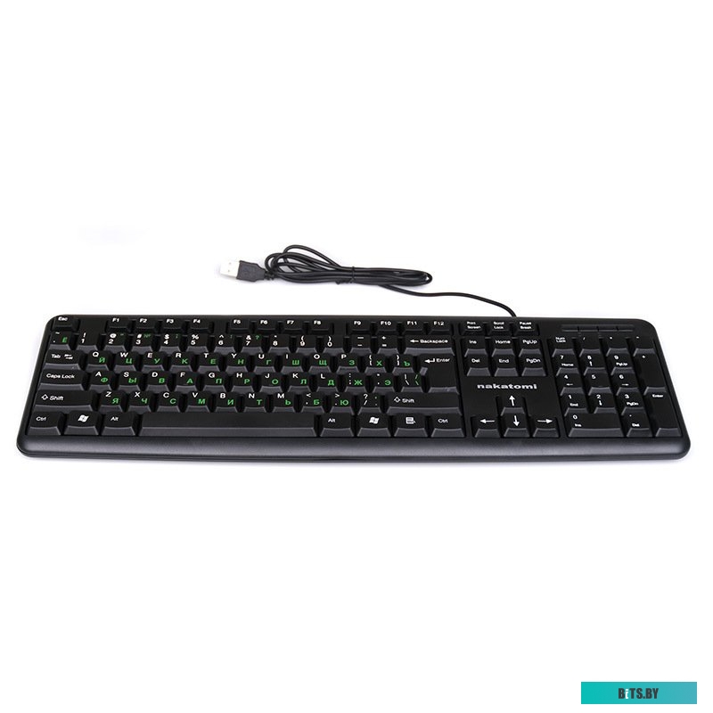 Клавиатура Nakatomi KN-02U Black