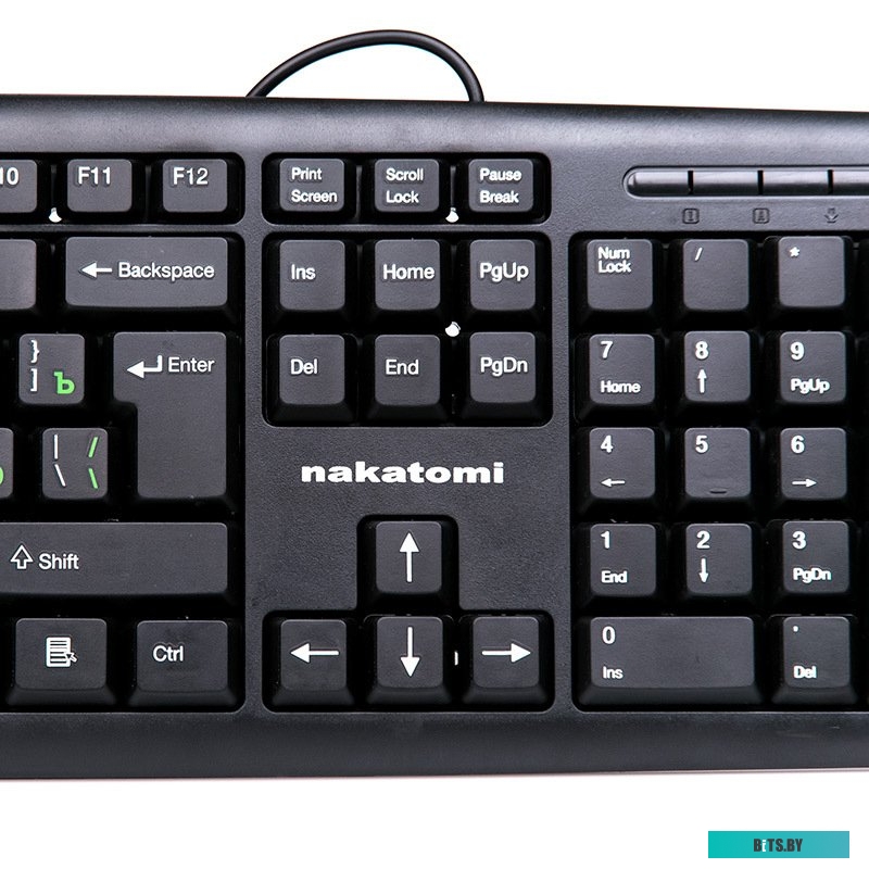 Клавиатура Nakatomi KN-02U Black