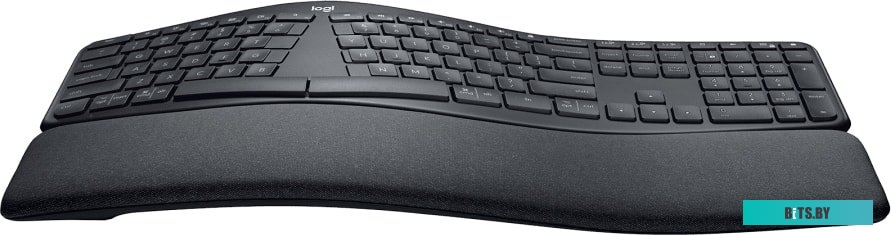 Клавиатура Logitech K860 черный USB беспроводная BT Multimedia Ergo (подставка для запястий) (920-010359) 920-010359