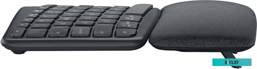Клавиатура Logitech K860 черный USB беспроводная BT Multimedia Ergo (подставка для запястий) (920-010359) 920-010359