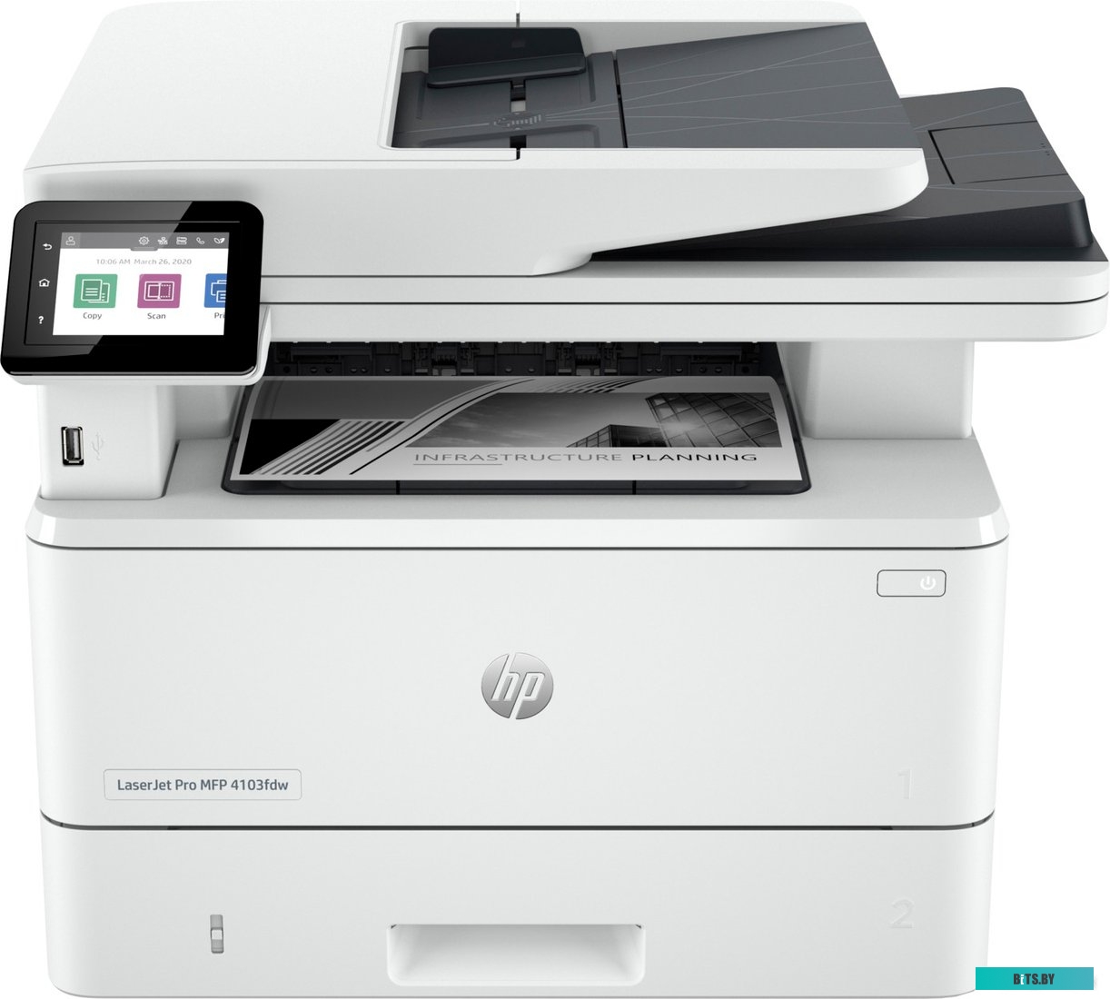 МФУ лазерный HP LaserJet Pro 4103fdw (2Z629A#BBU) 2Z629A#BBU