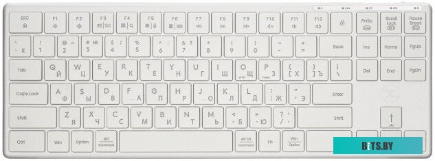 Клавиатура xGhost Blade TKL White Silver