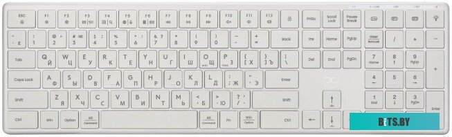 Клавиатура xGhost Blade White Silver