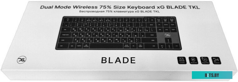 Клавиатура xGhost Blade TKL Space Grey