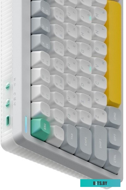 Halo75v2-IW-34 NuPhy Halo75 V2 Ionic White (Raspberry Switch)
