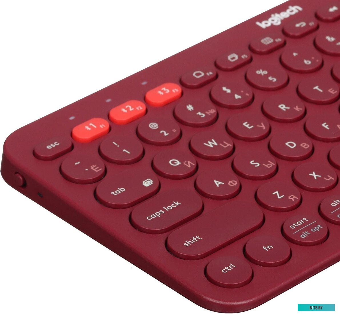 920-007655 Logitech Multi-Device K380 Bluetooth 920-007655 (красный)