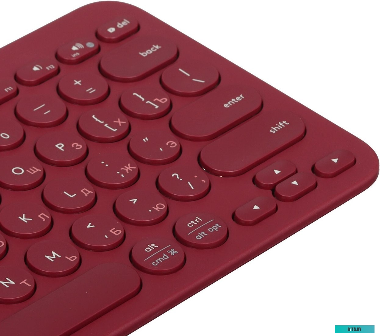 920-007655 Logitech Multi-Device K380 Bluetooth 920-007655 (красный)