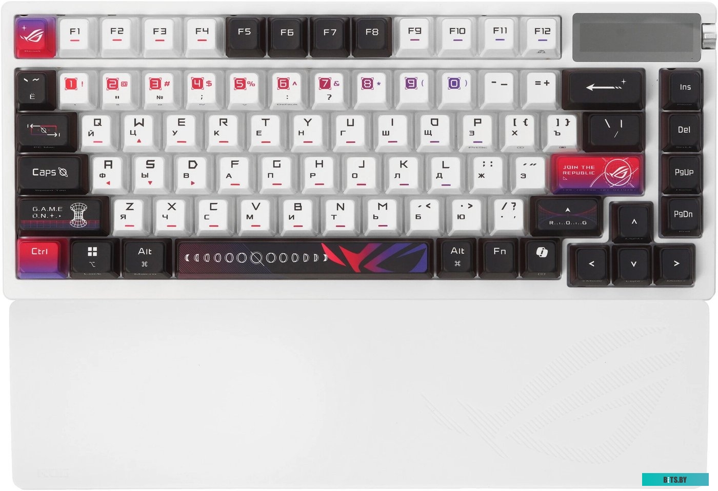 Клавиатура ASUS M704 ROG AZOTH X/NXSWV2/RU/PBT/ ASUS M704 ROG AZOTH X/NXSWV2/RU/PBT 90MP044F-BKRA30