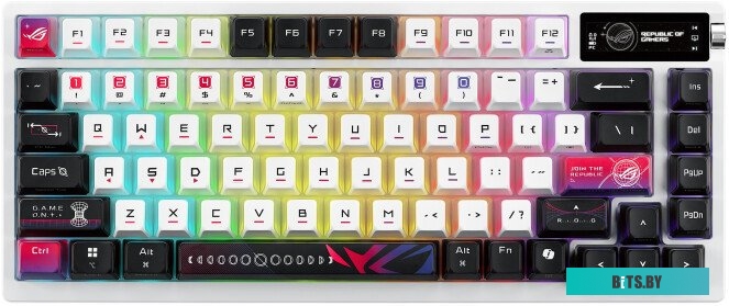 Клавиатура ASUS M704 ROG AZOTH X/NXSWV2/RU/PBT/ ASUS M704 ROG AZOTH X/NXSWV2/RU/PBT 90MP044F-BKRA30