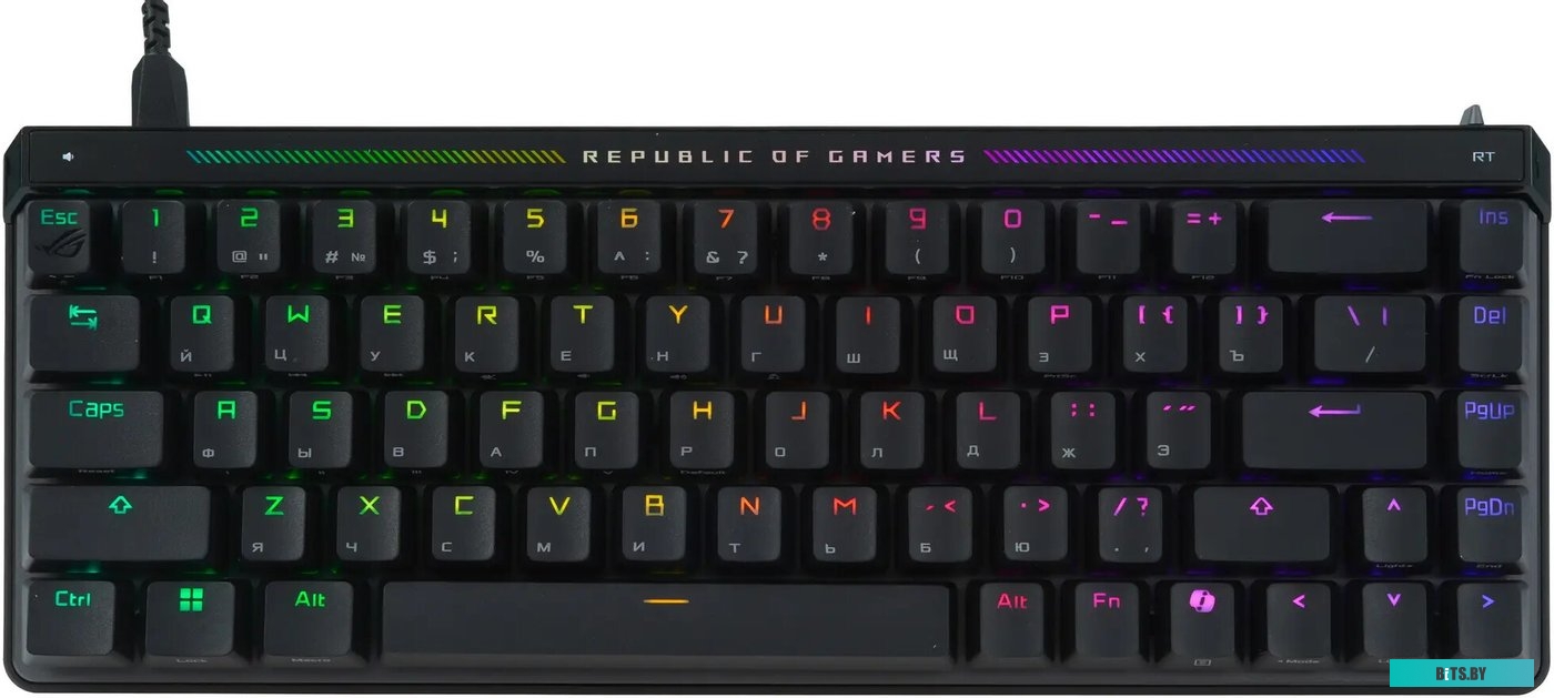 Клавиатура ASUS M605 ROG FALCHION ACE HFX/HFX/RU/PBT/ ASUS M605 ROG FALCHION ACE HFX/HFX/RU/PBT 90MP03VE-BKRA20