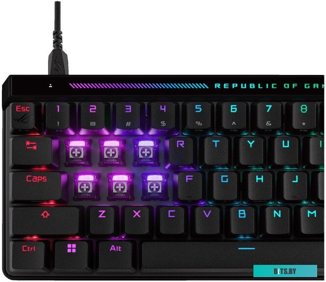Клавиатура ASUS M605 ROG FALCHION ACE HFX/HFX/RU/PBT/ ASUS M605 ROG FALCHION ACE HFX/HFX/RU/PBT 90MP03VE-BKRA20