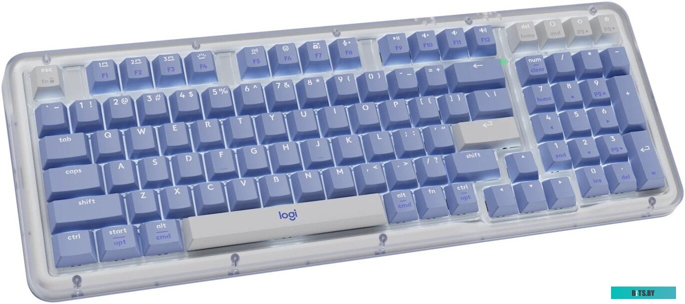 920-013042 Logitech Alto Keys K98M 920-013042 (белый/синий, нет кириллицы)