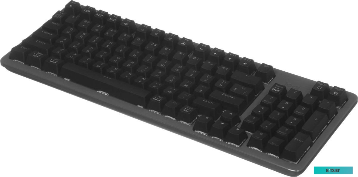Клавиатура Logitech K868 механическая черный USB беспроводная BT/Radio (920-013912) 920-013912