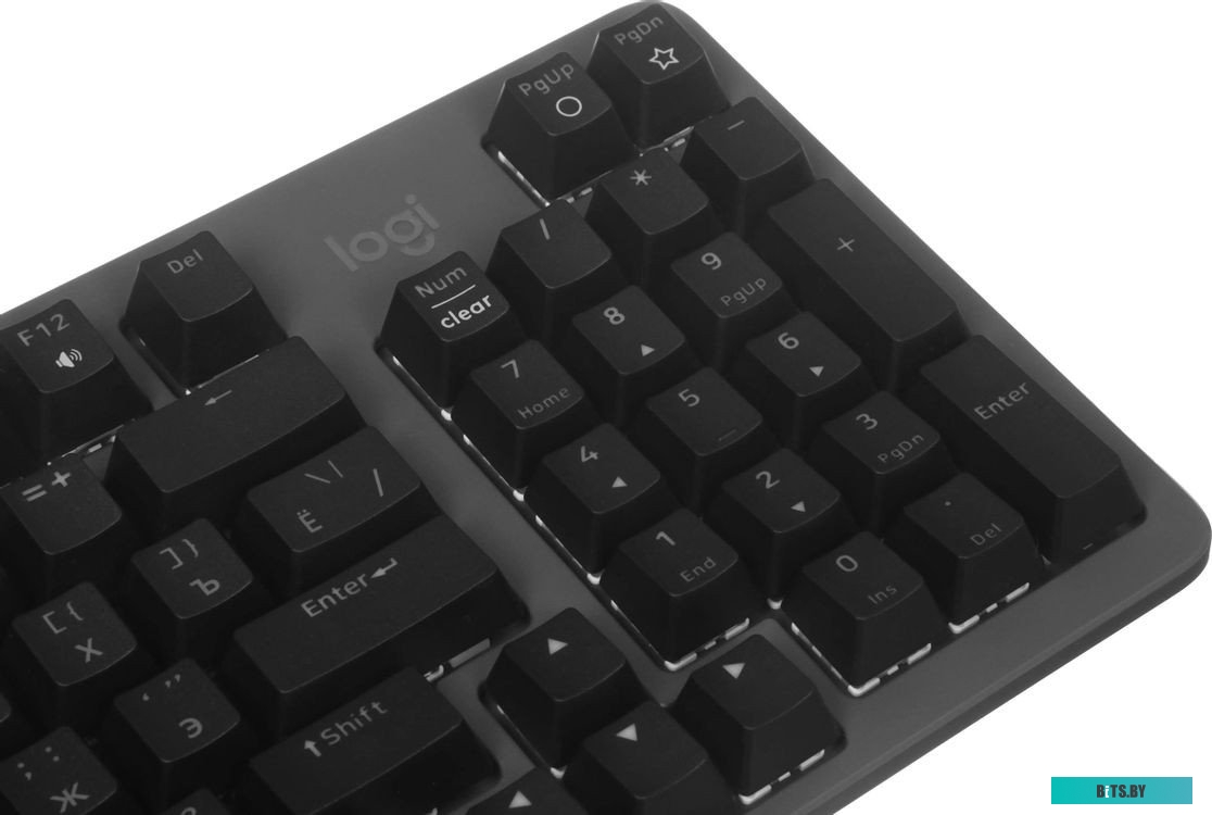Клавиатура Logitech K868 механическая черный USB беспроводная BT/Radio (920-013912) 920-013912