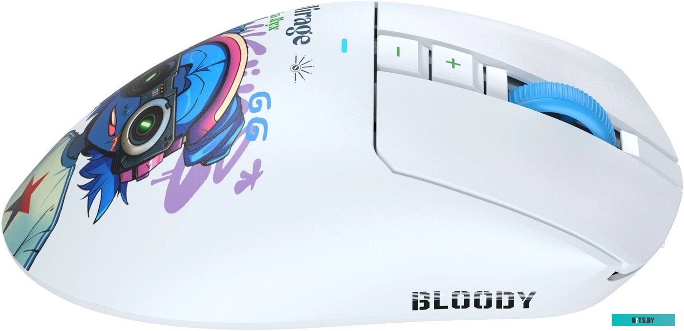 Игровая мышь A4Tech Bloody R73 Pro Nyx Mirage (белый)
