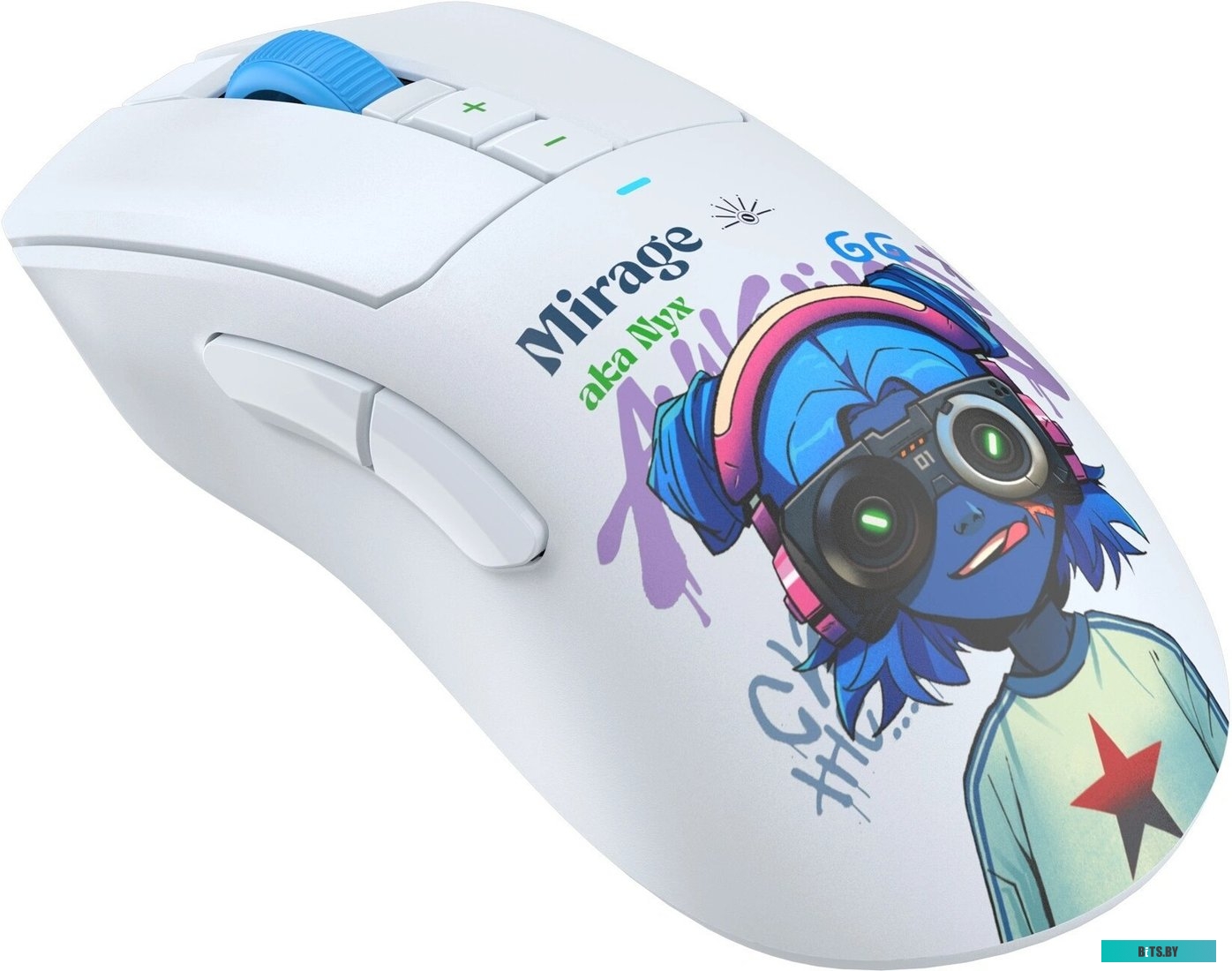 Игровая мышь A4Tech Bloody R73 Pro Nyx Mirage (белый)
