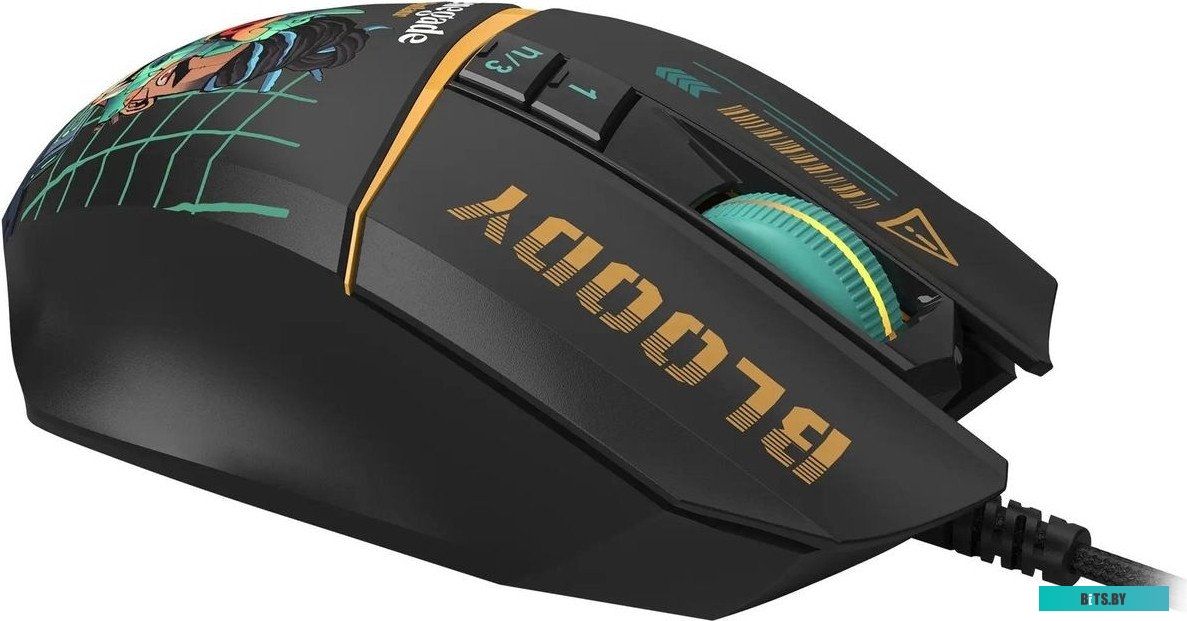 Игровая мышь A4Tech Bloody W63 Max Renegade (черный)