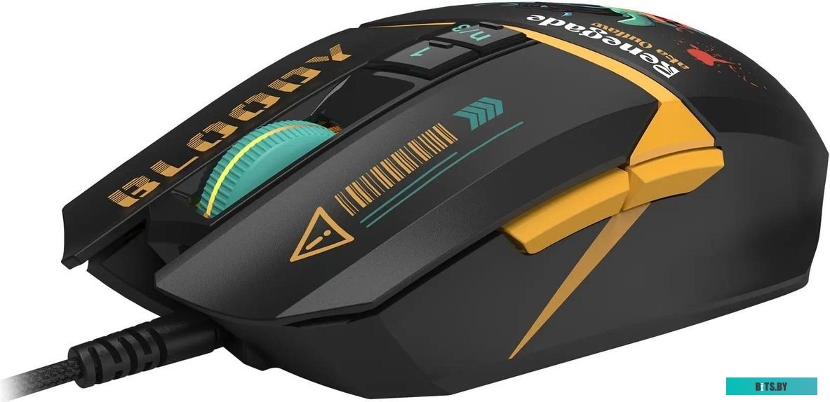 Игровая мышь A4Tech Bloody W63 Max Renegade (черный)