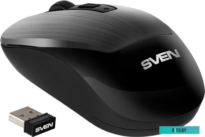 Мышь Sven RX-380W (серый металлик)