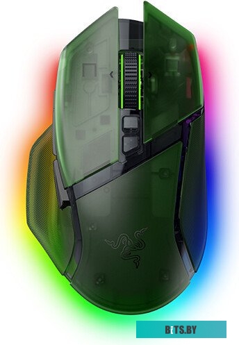 Мышь Razer Basilisk V3 Pro 35K - Phantom Green Ed. <RZ01-05240300-R3G1>