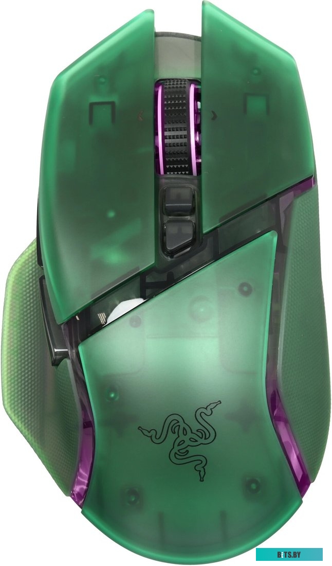 Мышь Razer Basilisk V3 Pro 35K - Phantom Green Ed. <RZ01-05240300-R3G1>
