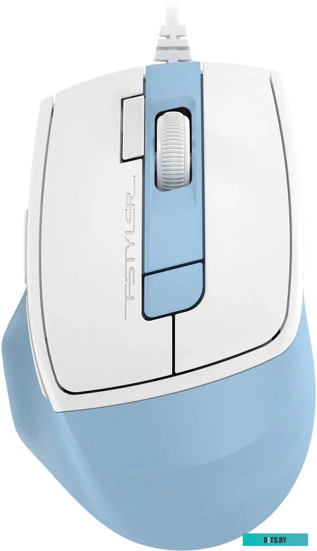 Мышь A4Tech Fstyler FM45S Air (голубой/белый)