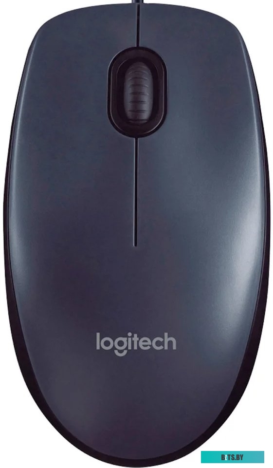 Мышь Logitech B100 Optical USB Mouse graphite