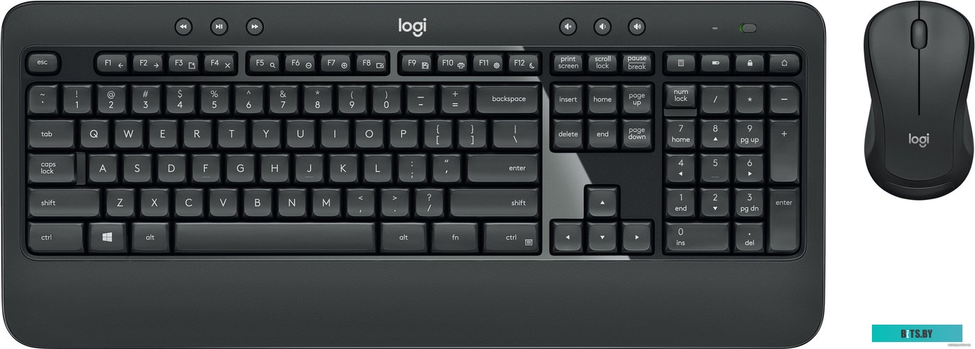 920-008691 Клавиатура + мышь Logitech MK540 Advance клав:черный мышь:черный USB беспроводная slim Multimedia (920-008691)
