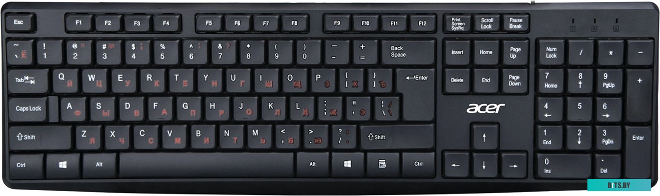Комплект ПРОВОДНОЙ Клавиатура + мышь  Acer OMW141 (ZL.MCEEE.01M ZL.MCEEE.01M
