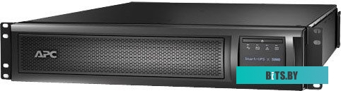 Источник бесперебойного питания APC Smart-UPS X 3000VA Rack/Tower LCD 200-240V (SMX3000RMHV2UNC)