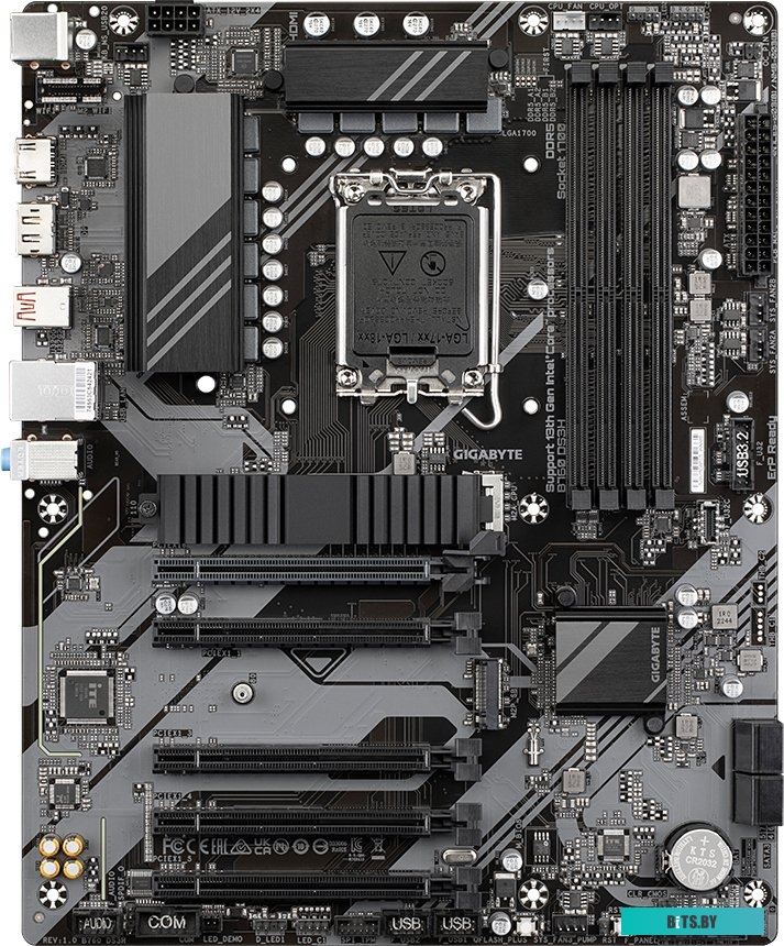 Материнская плата Gigabyte B760M DS3H (rev. 1.0)
