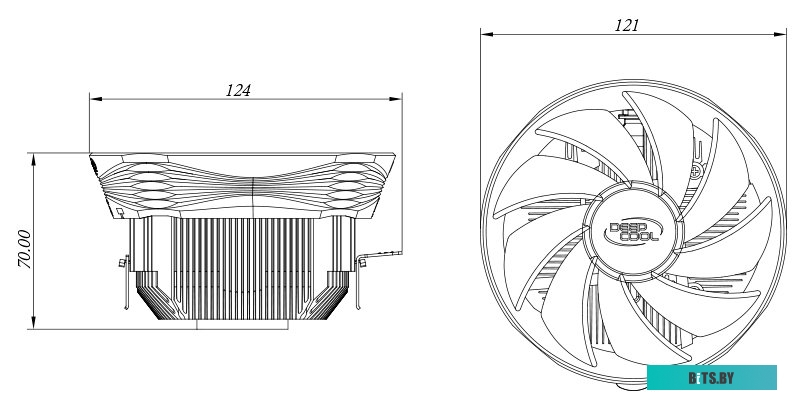Кулер DeepCool Archer BigPro <DP-MCAC-ABGP>