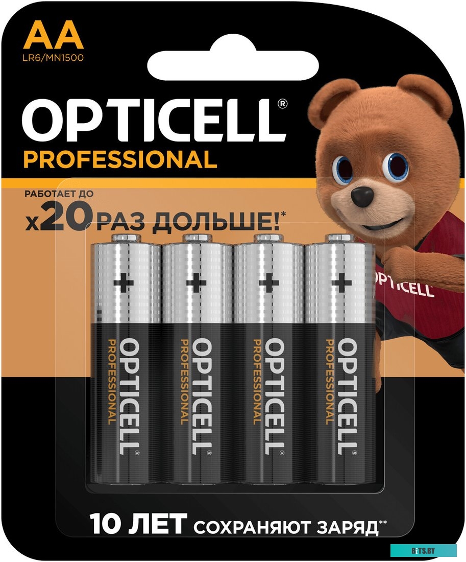 Батарейки OPTICELL PROFESSIONAL AA 4шт 5052001
