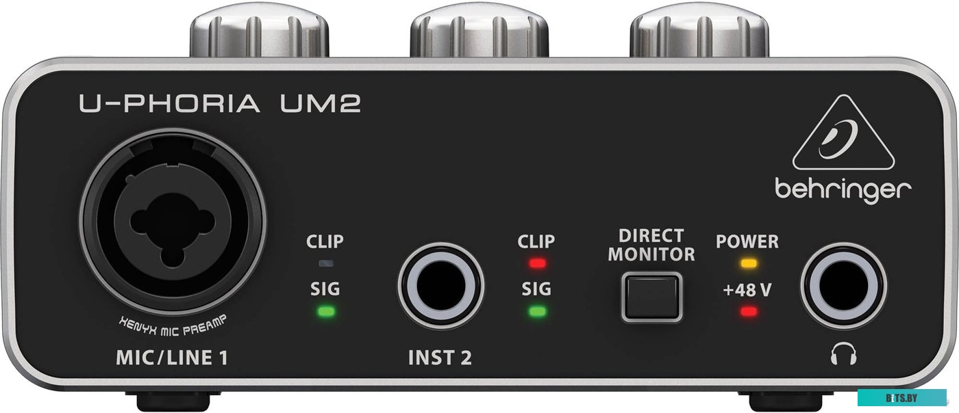 Аудиоинтерфейс Behringer U-Phoria UM2