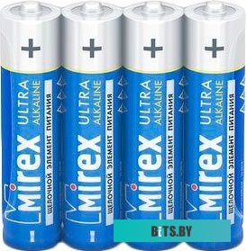 Батарейки Mirex Ultra Alkaline AAA 4 шт LR03-S4