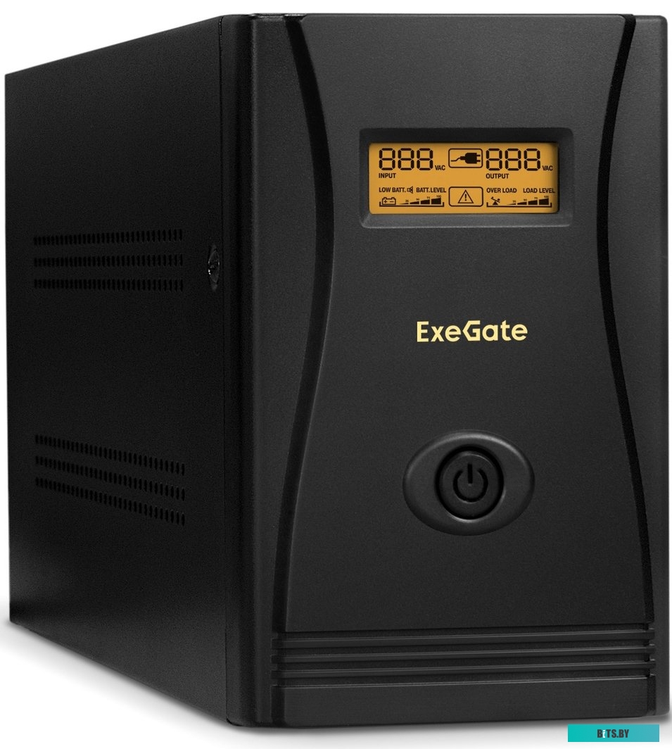 Источник бесперебойного питания (ИБП) ExeGate SpecialPro Smart LLB-2200.LCD.AVR.C13.RJ.USB <EP285529RUS>