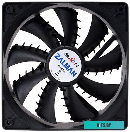 Вентилятор 120mm Zalman ZM-F3(SF) Black (120x120x25mm, 1200RPM, 20-23dBA, 3-pin) RTL