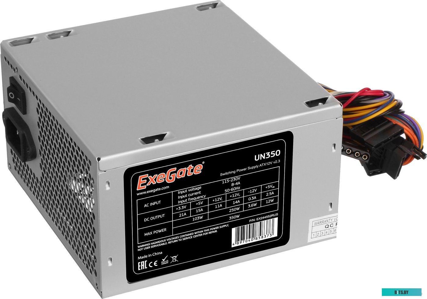 Блок питания ExeGate ATX-UN350 EX244552RUS