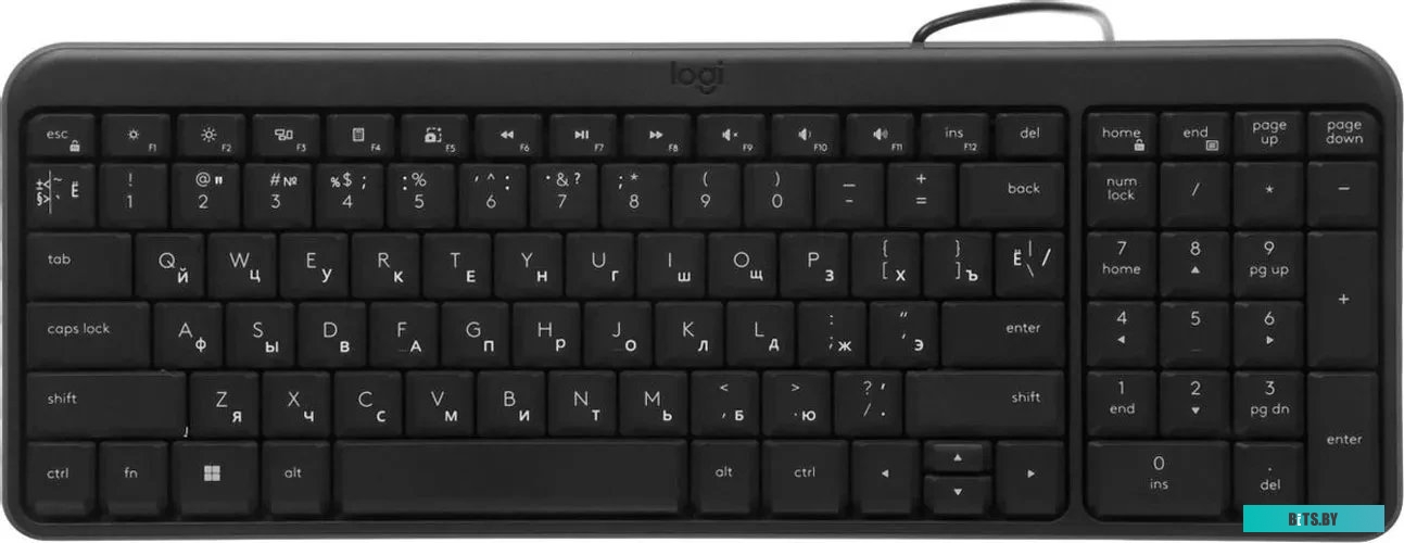 Клавиатура проводная Logitech K106 Черный (920-013902) 920-013902