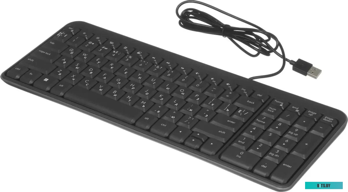 Клавиатура проводная Logitech K106 Черный (920-013902) 920-013902