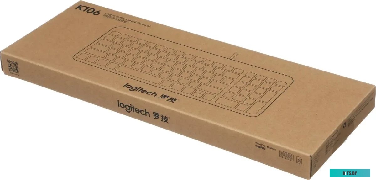 Клавиатура проводная Logitech K106 Черный (920-013902) 920-013902