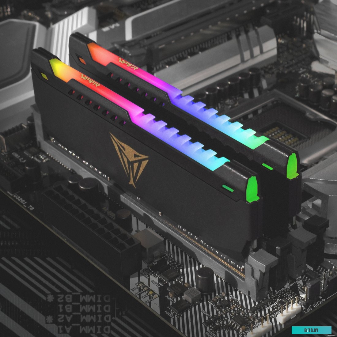 Оперативная память Patriot Viper Steel RGB 2x16GB DDR4 PC4-28800 PVSR432G360C0K