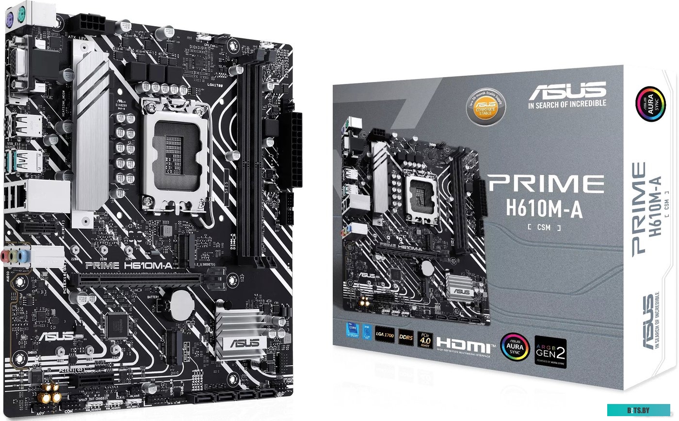Материнская плата ASUS PRIME H610M-A-CSM