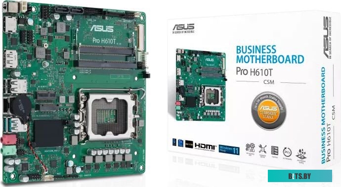 Материнская плата ASUS Pro H610T-CSM